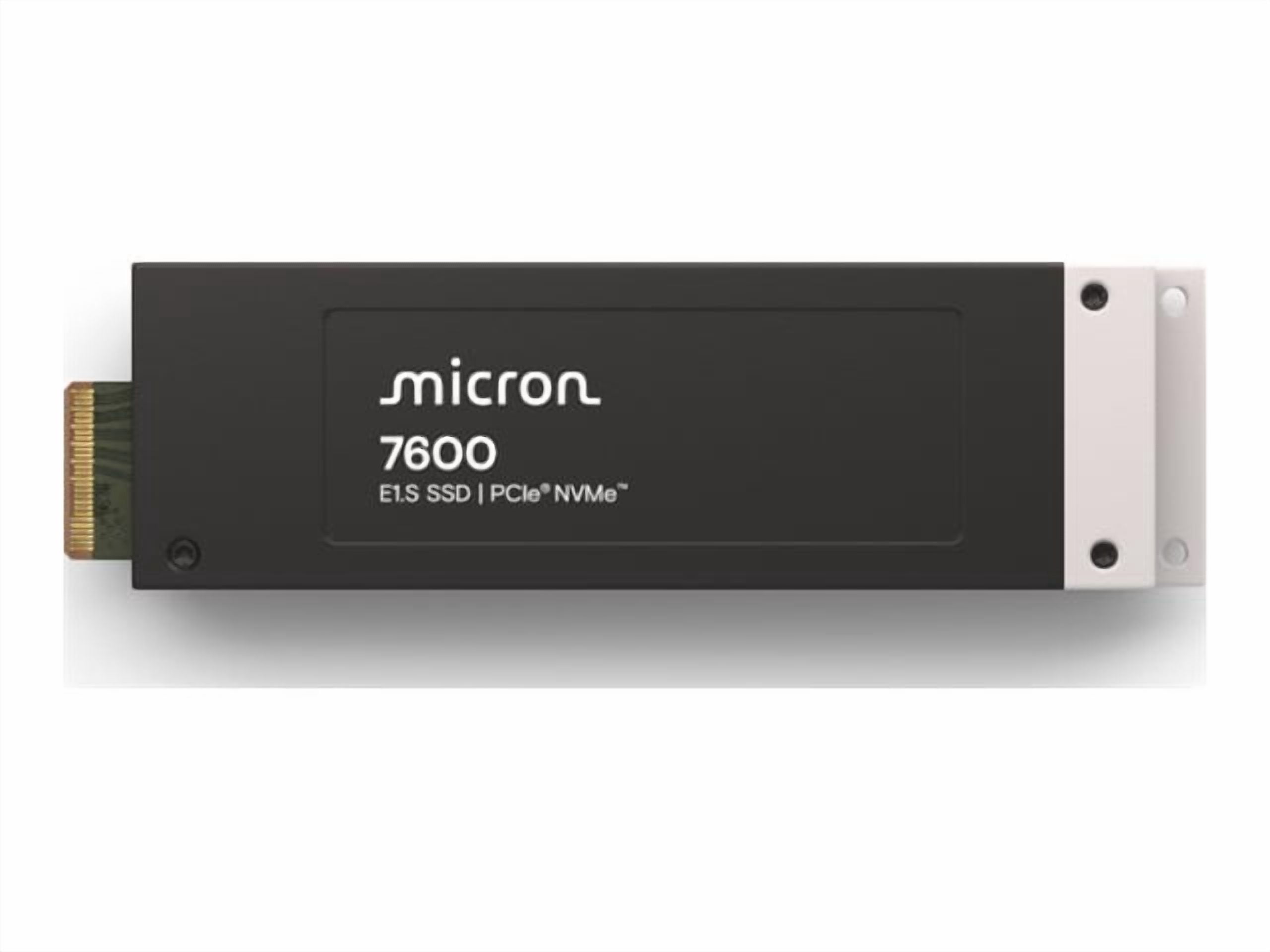 Micron 7600 E1.S SSD PCIe NVMe
