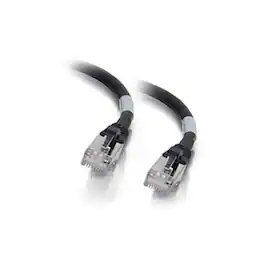 C2G - 757120007159 10-feet CAT6a Ethernet Network Patch Cable - Snagless - Shielded (STP) - 1x RJ-45 Male - 1x RJ-45 Male - 10 - Black
