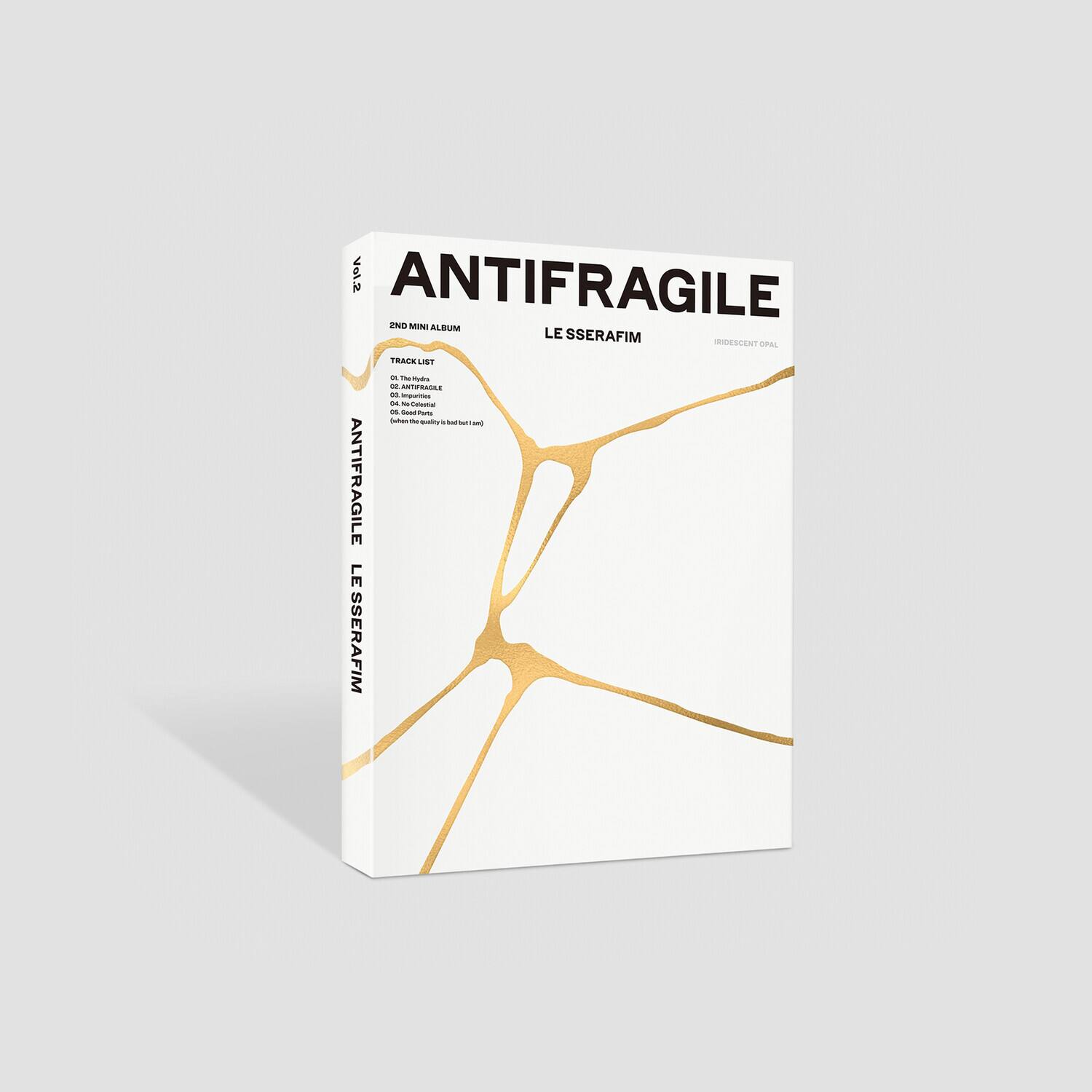 ANTIFRAGILE  
LE SSERAFIM  

2ND MINI ALBUM  

TRACKLIST  
01. ANTIFRAGILE  
02. LE SSERAFIM  
03. C.O. (C.O. - C.O. - C.O. - C.O. - C.O. - C.O. - C.O. - C.O. - C.O. - C.O. - C.O. - C.O. - C.O. - C.O. - C.O. - C.O. - C.O. - C.O. - C.O. - C.O. - C.O. - C.O. - C.O. - C.O. - C.O. - C.O. - C.O. - C.O. - C.O. - C.O. - C.O. - C.O. - C.O. - C.O. - C.O. - C.O. - C.O. - C.O. - C.O. - C.O. - C.O. - C.O. - C.O. - C.O. - C.O. - C.O. - C.O. - C.O. - C.O. - C.O. - C.O. - C.O. - C
