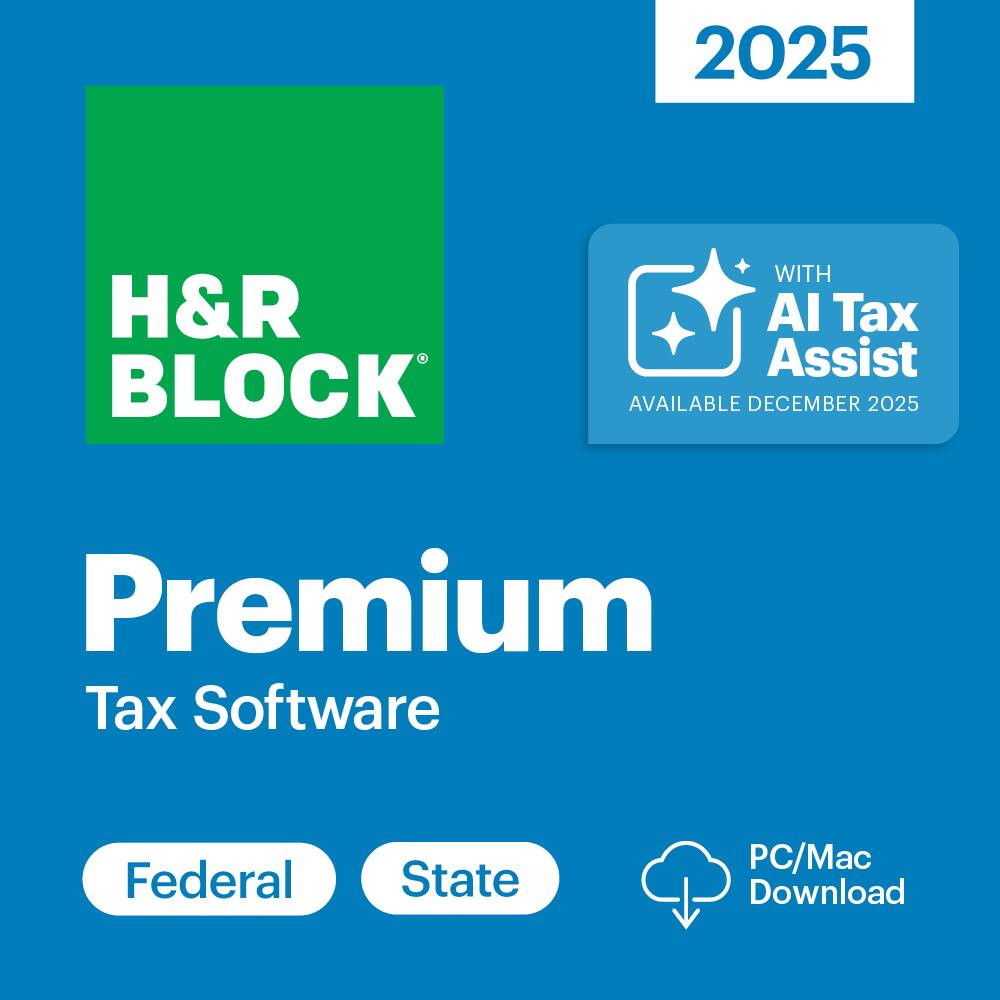 H&R Block 2025
Premium Tax Software
Federal State
PC/Mac Download
With AI Tax Assist
Available December 2025