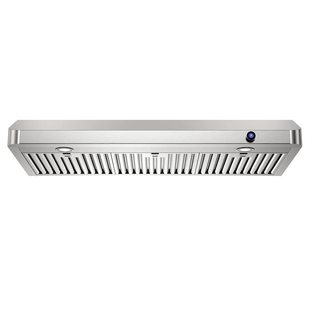 ZJKLA - 42 inches - Externally Vented - Under cabinet Range Hood - Stainless Steel