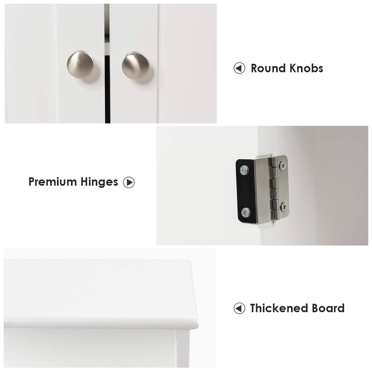 Round Knobs
Premium Hinges
Thickened Board