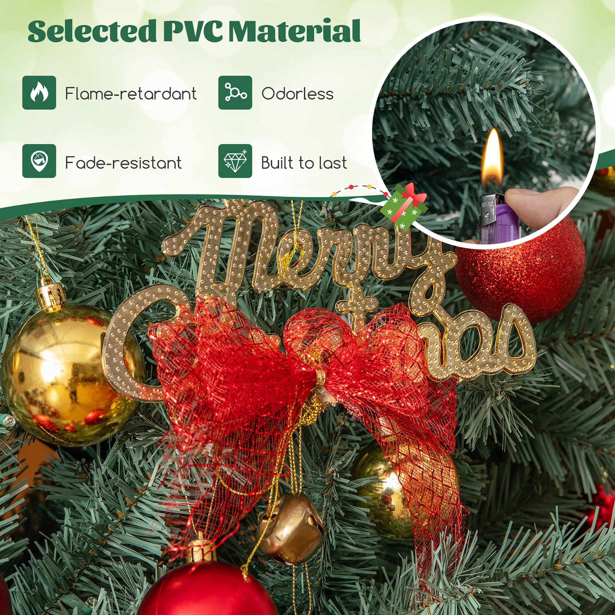 Selected PVC Material

- Flame-retardant
- Odorless
- Fade-resistant
- Built to last