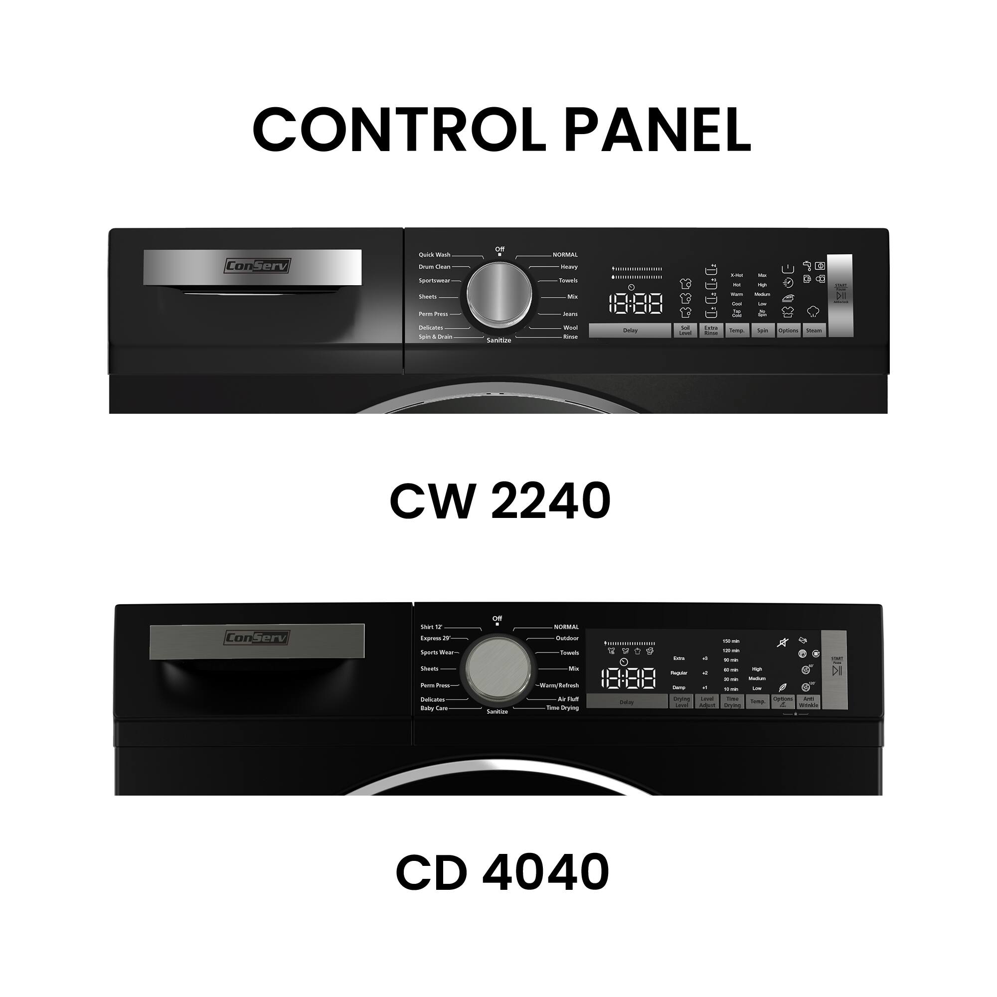 CONTROL PANEL

CW 2240

CD 4040
