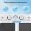 Easy-to-operate Control Knobs:

1. 15-Min Washer Timer
2. Soft/Normal/Drain (3 Modes)
3. 5-Min Spinner Timer
4. Dual Water Inlets
5. 12 L Wash Time
6. 9 6 4 3 2 Spin Time
7. Water Inlet