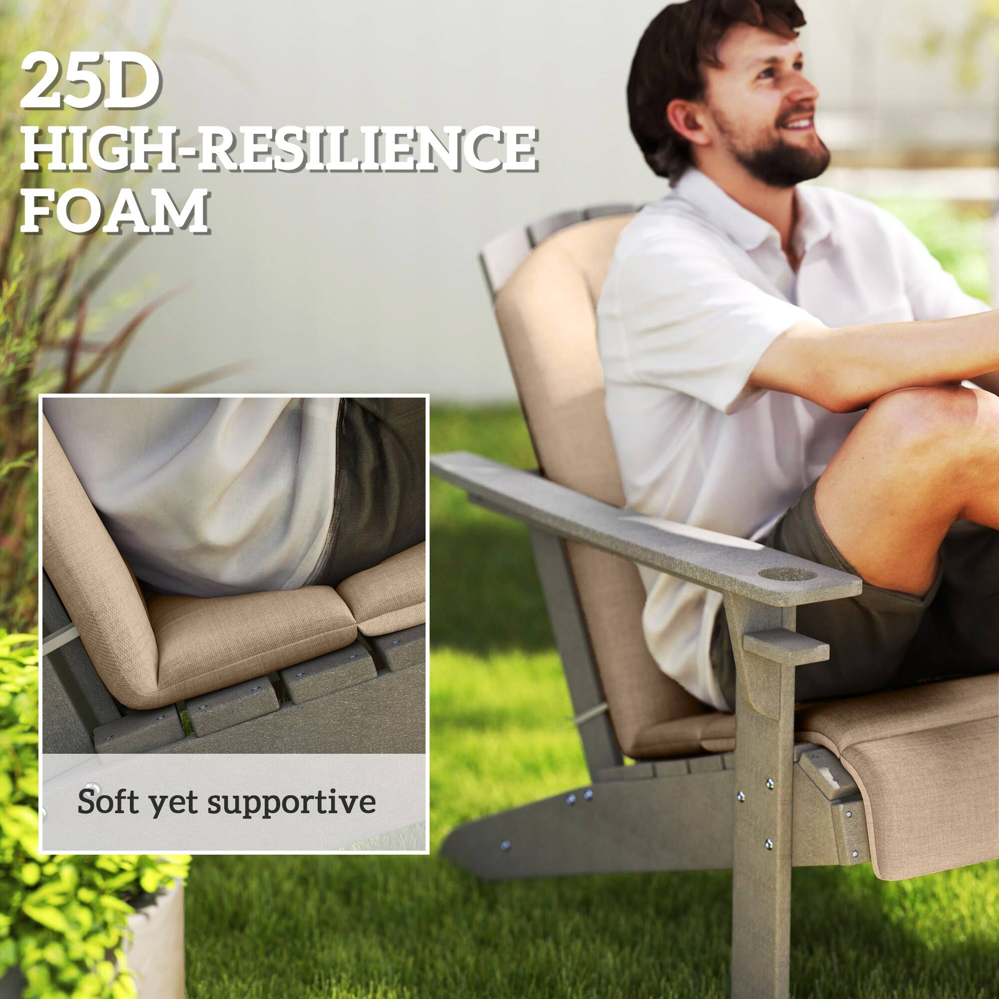 25D HIGH-RESILIENCE FOAM
Soft yet supportive