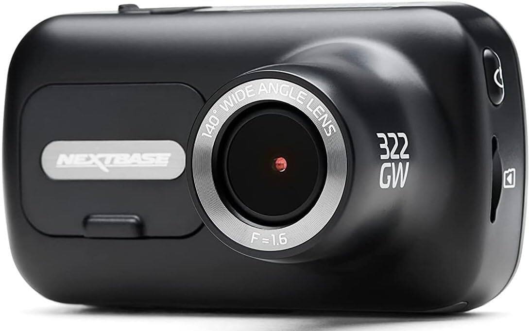 NEXTBASE  
322 GW  
140° WIDE ANGLE LENS  
F=1.6