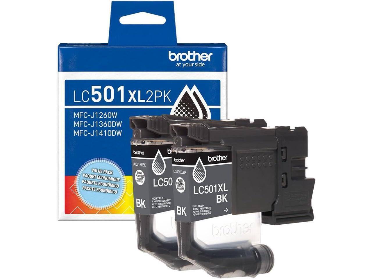 brother at your side LC 501 XL2PK MFC-J1260W MFC-J1360DW MFC-J1410DW brother b brother brother LCS01XLBK VALUE PACK PUSH LC501XLBK PAQUET POUSSEZ ECONOMIQUE MN - PUSH PAQUETE ECONMICO LC50 POUSSEZ - PACOTE ECONMICO PESL LC501XL HIGH FRELO BK I NAUT RENCEMENT BK ALT AL T0 T0 RENDIMENTO RENDIMEENTO HIGH HAUTRENDEMENT YELD i NAUT BK ALTO AL T0  RENDMENTO RENDMMENTO brother