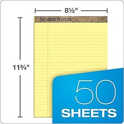 8 1/2" x 11 3/4" SECOND NATURE 50 SHEETS