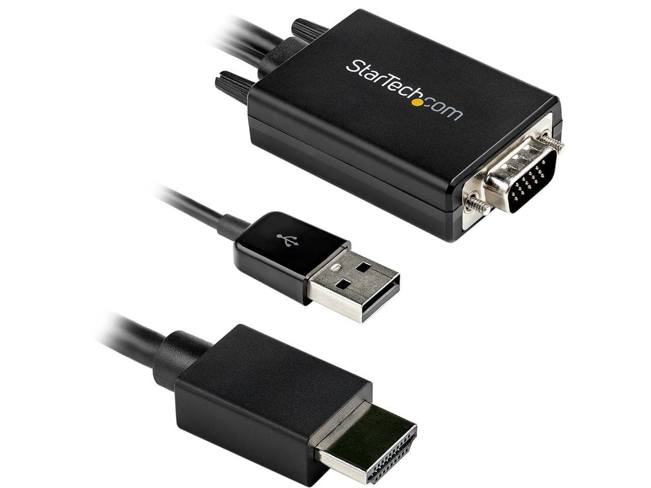 StarTech.com - VGA2HDMM2M 2m VGA to HDMI Adapter Cable with USB Audio