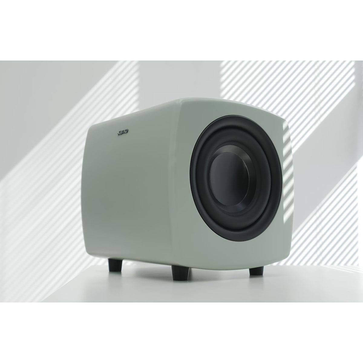 Alt View 5. Jamo - Jamo Active Subwoofer Matte Green - Black, Gray, Khaki Green, White.