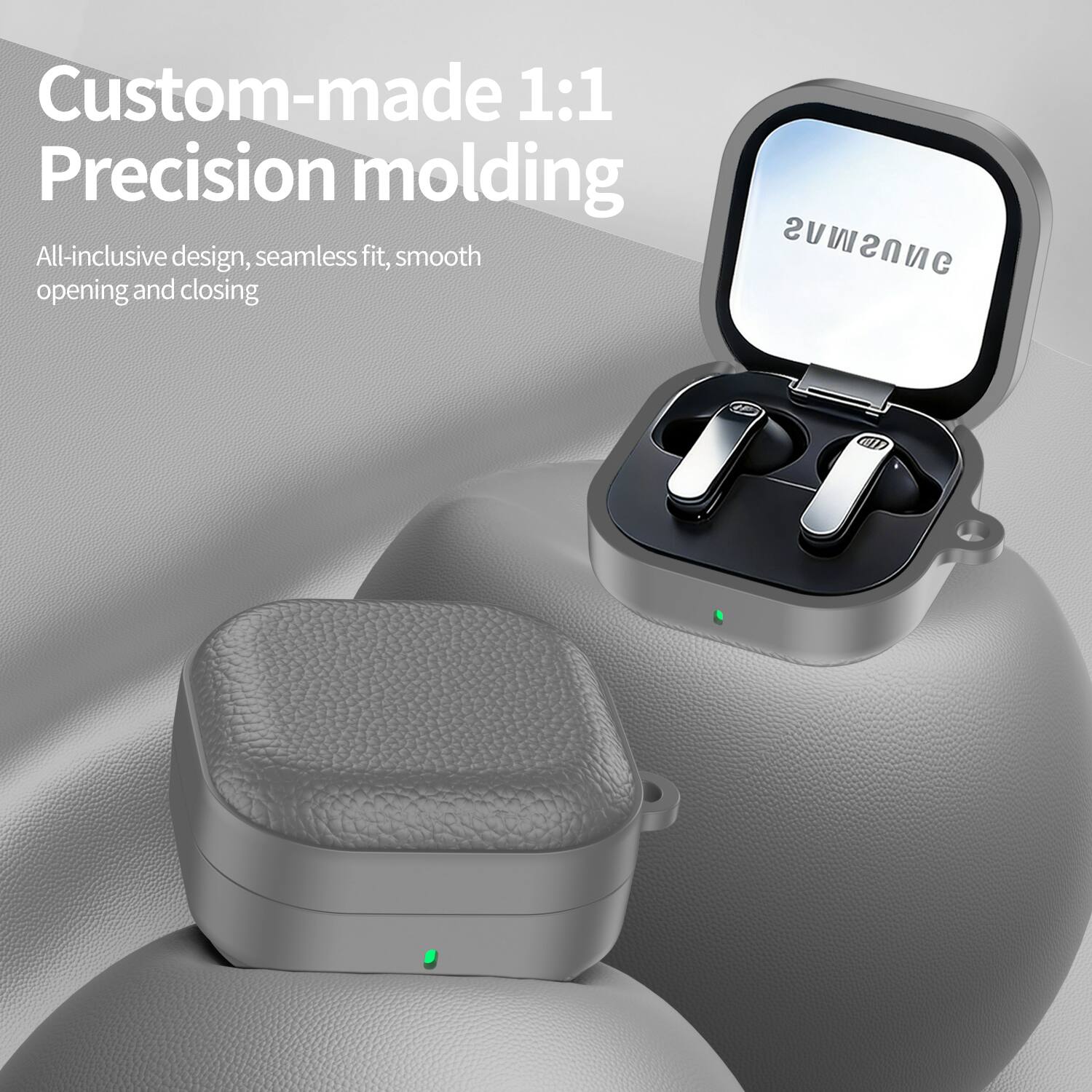 Custom-made 1:1 Precision molding  
All-inclusive design, seamless fit, smooth opening and closing