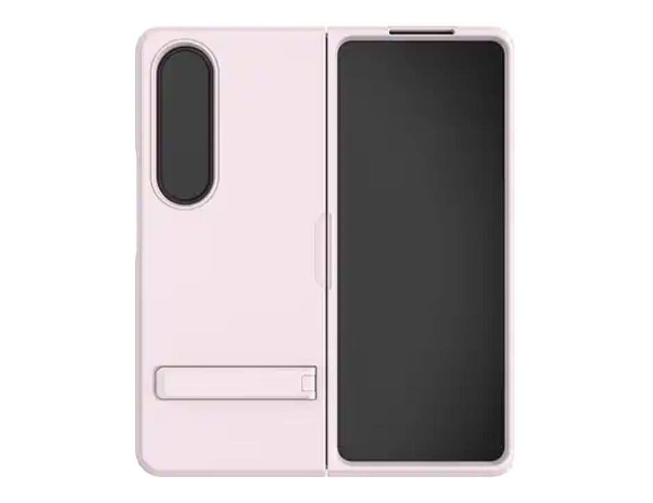 Front. Body Glove - Body Glove Kickstand Case for Samsung Galaxy Z Fold4 - Pink.
