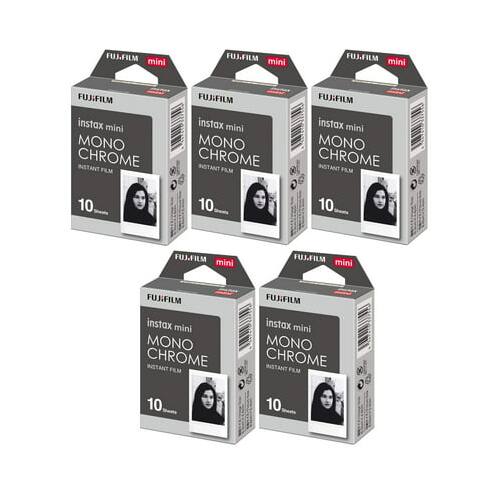 FUJIFILM instax mini MONO CHROME INSTANT FILM 10 10 10 10 10