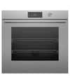 Fisher & Paykel - 30" 4.9 Cu. Ft. Single Oven, 6.8" Touchscreen w/Dial, Self-Cleaning - Contemporary - Brushed silver