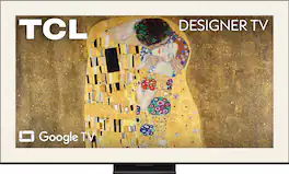 TCL - 75" Class A400U Designer Series 4K UHD HDR QD-Mini LED Smart TV with Google TV, Art Library, and Flush Wall Mount (2026)