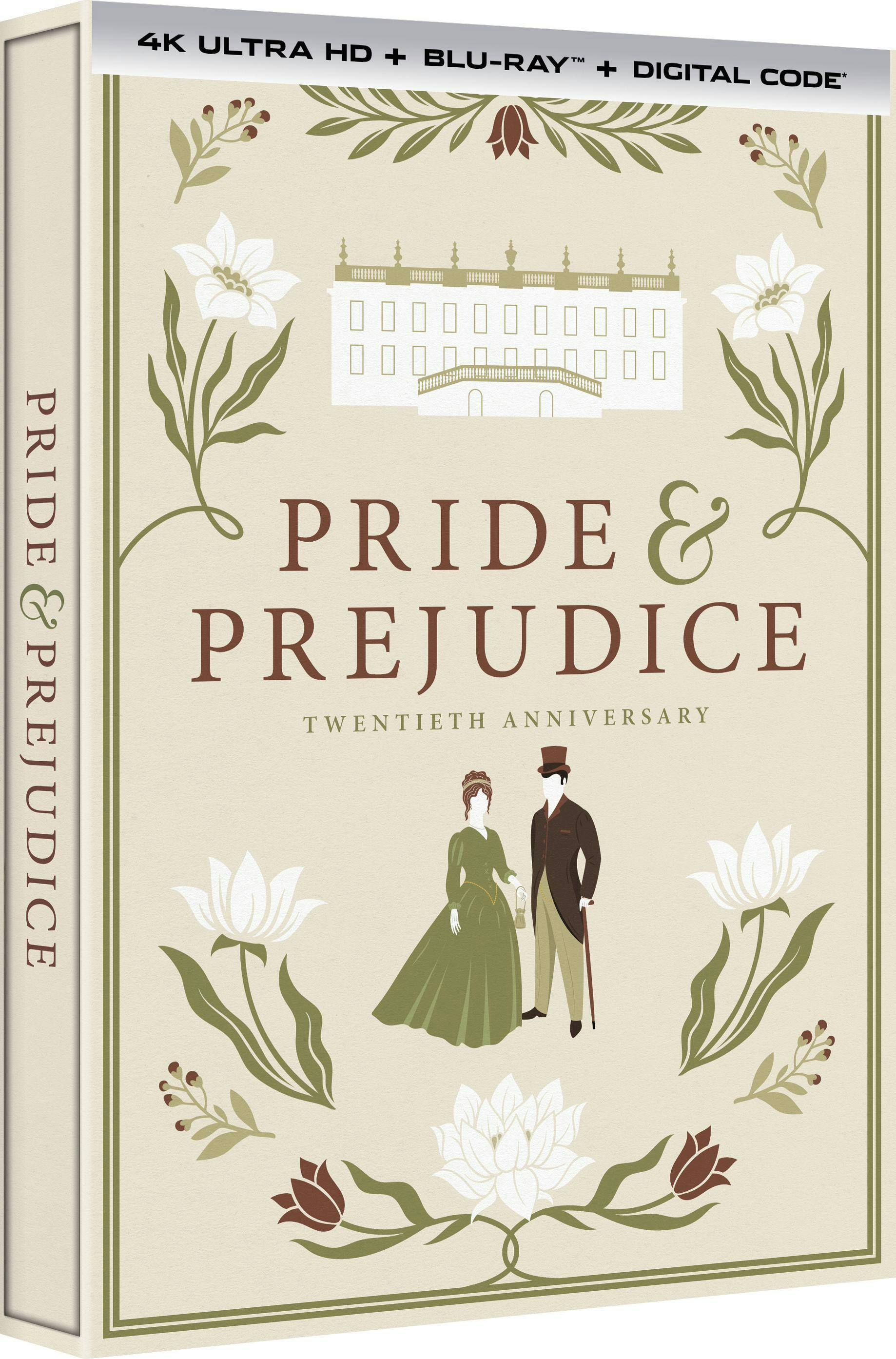 Angle. Pride & Prejudice (20th Anniversary Edition)   - 4K Blu-Ray.
