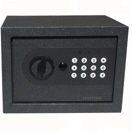 Kitcheniva - Digital Keypad Safe Box for Home Office Cash Jewelry Storage Security - Black