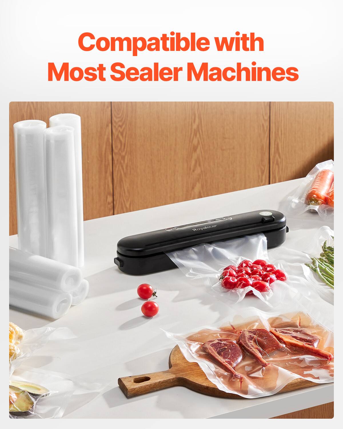Compatible with Most Sealer Machines