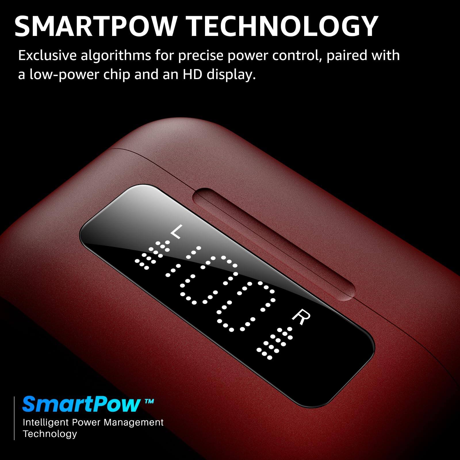 SMARTPOW TECHNOLOGY

Exclusive algorithms for precise power control, paired with a low-power chip and an HD display.

SmartPow™ Intelligent Power Management Technology