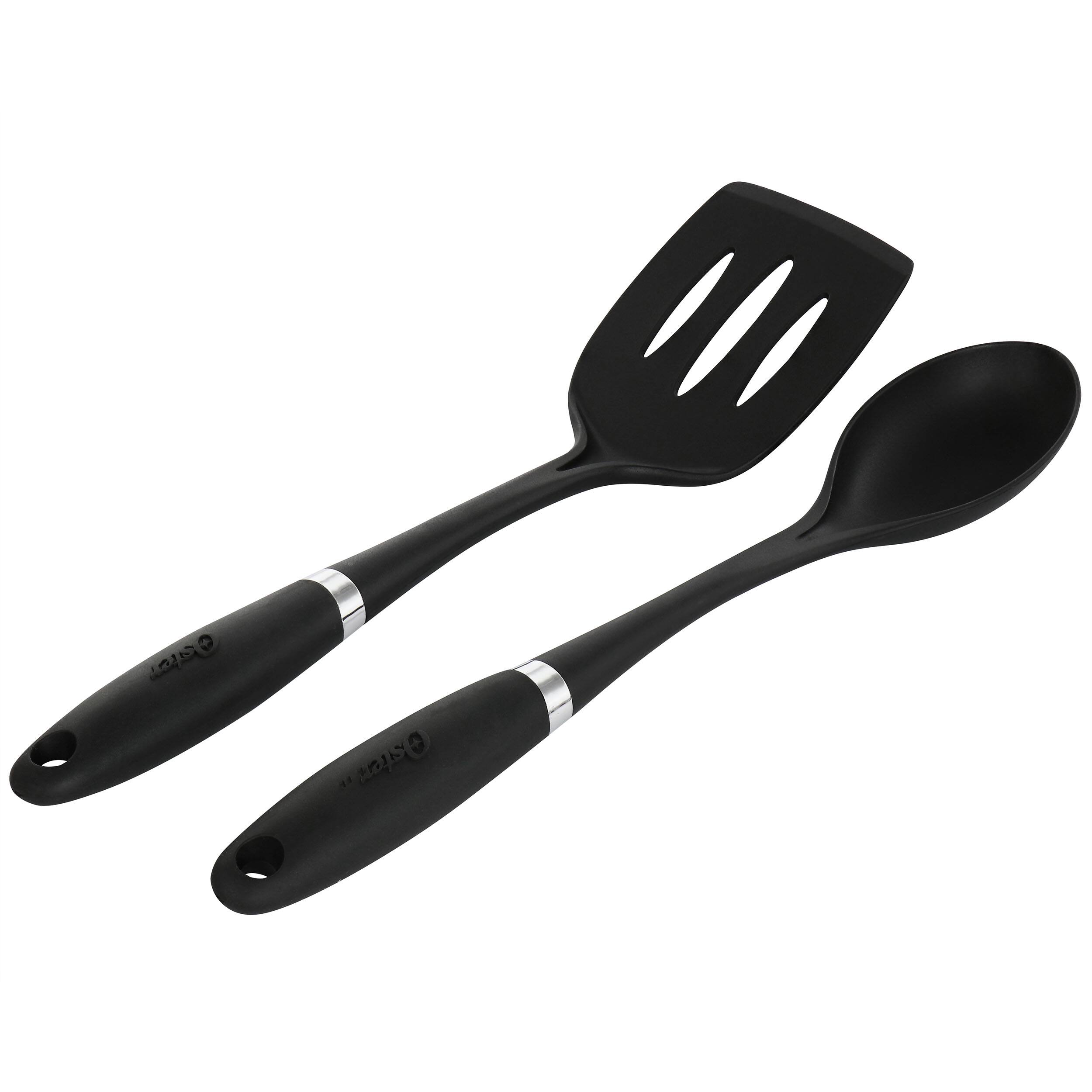 Alt View 4. Gibson - Oster Claybon 7 Piece Non Stick Aluminum Cookware Set in Red - Red.