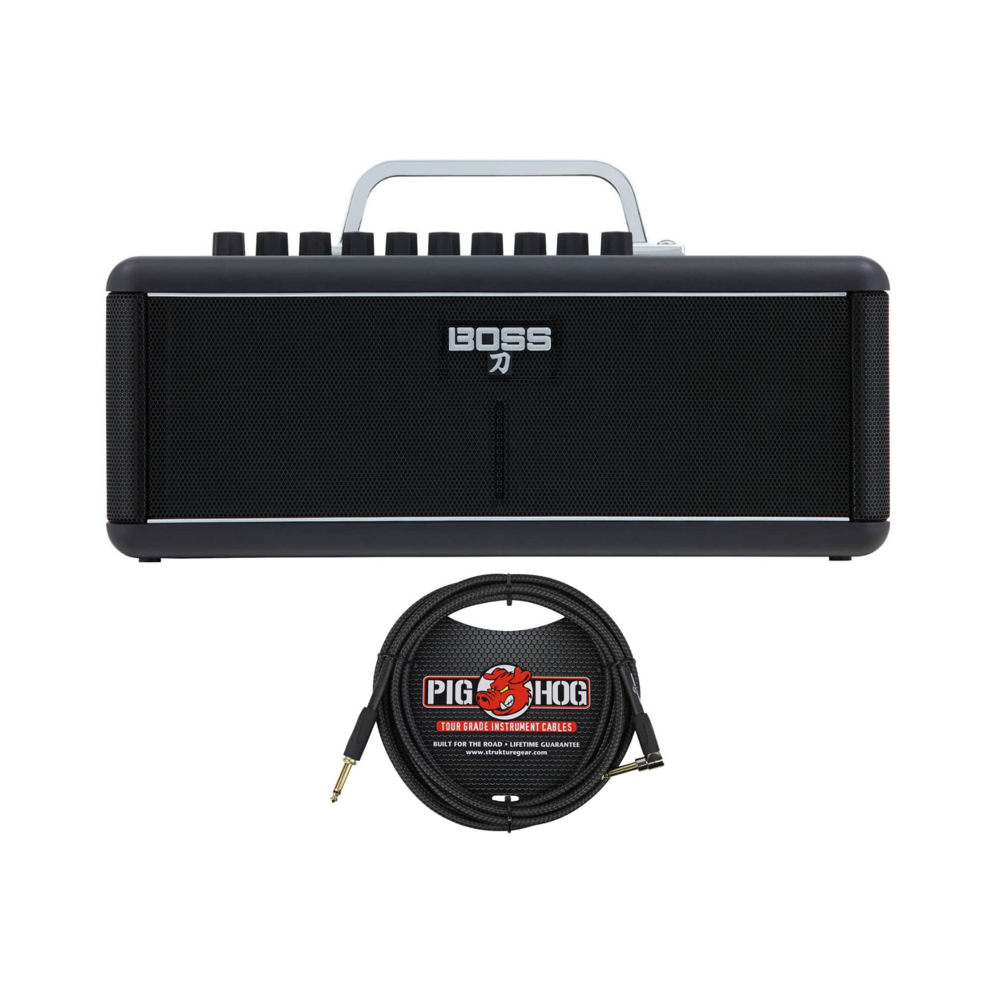 BOSS - Katana-Air 20/30-Watt Wireless Battery Powered Guitar Amplifier Bundle
