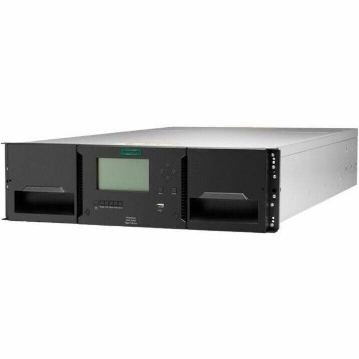 Alt View 2. HP - HPE StoreEver MSL3040 Scalable Library Base Module - 40 x Slot - Encryption - 3URack-mountable.