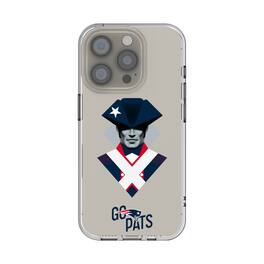 Keyscaper - NFL - New England Patriots - iPhone Clear Case - 14 - Multicolor
