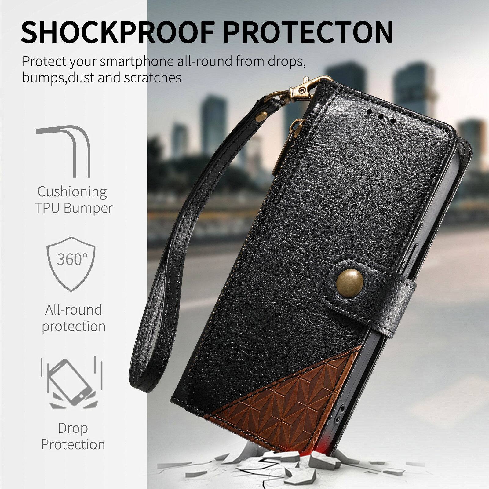 SHOCKPROOF PROTECTON  
Protect your smartphone all-round from drops, bumps, dust and scratches  
Cushioning TPU Bumper  
360° All-round protection  
Drop Protection