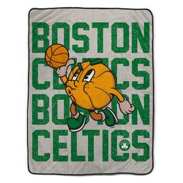 Pegasus - Boston Celtics 60" x 80" Cartoon Basketball Ultra Cozy Blanket - Multicolor