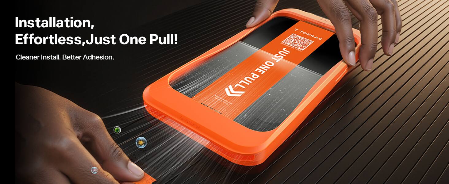 Installation, Effortless, Just One Pull!  
Cleaner Install. Better Adhesion.  
T TORRAS Installation video JUST ONE PULL  
P2025PM