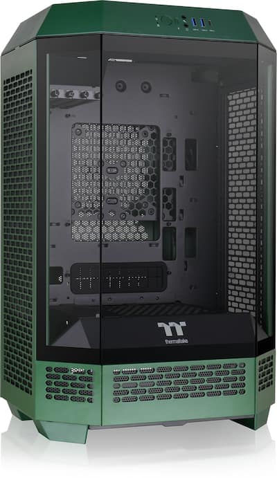 Thermaltake The Tower 300 Micro ATX PC Case Racing Green CA Thermaltake The Tower 300 Micro ATX PC Case Racing Green CA