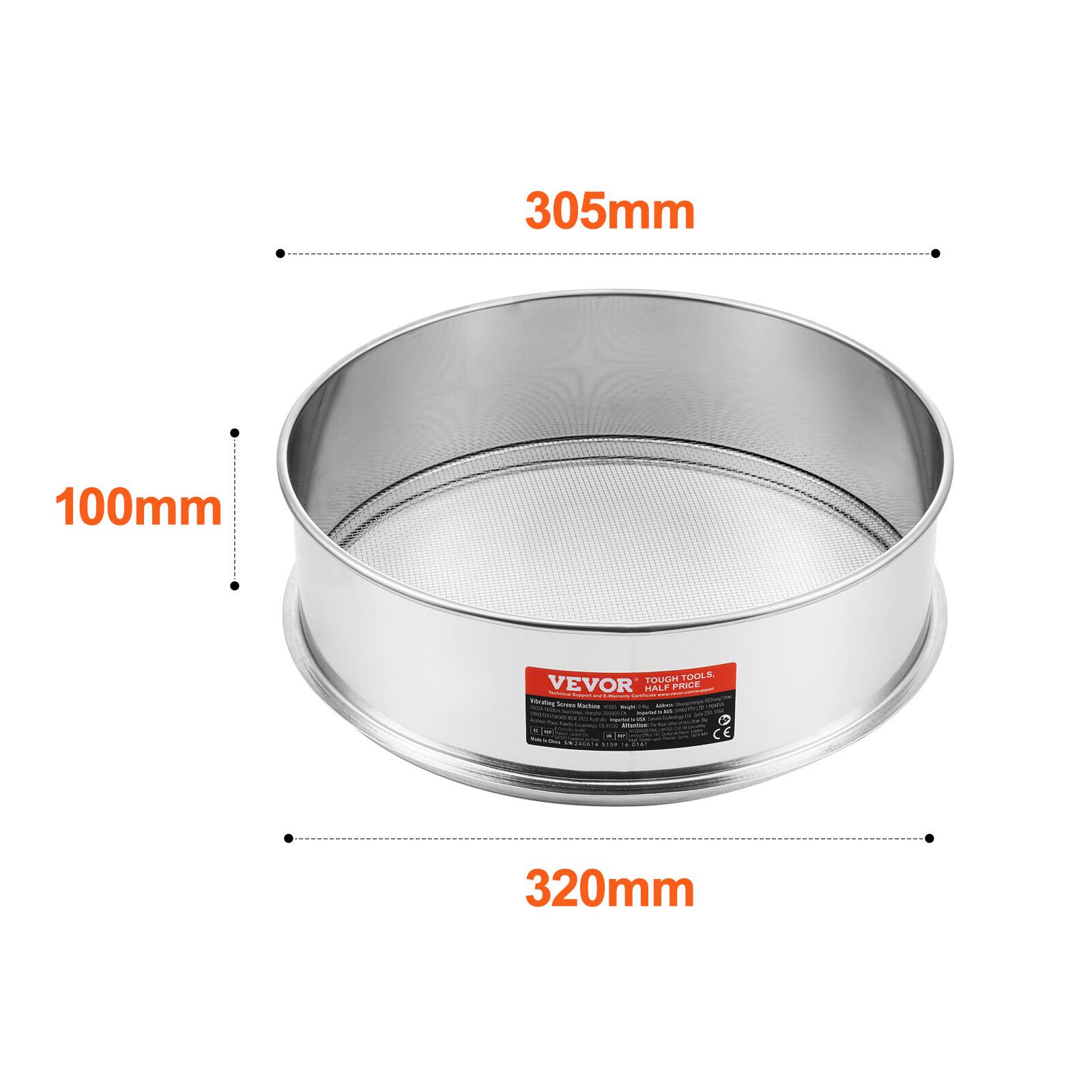 305mm  
100mm  
320mm  

VEVOR  
TOUGH TOOLS  
HALF PRICE