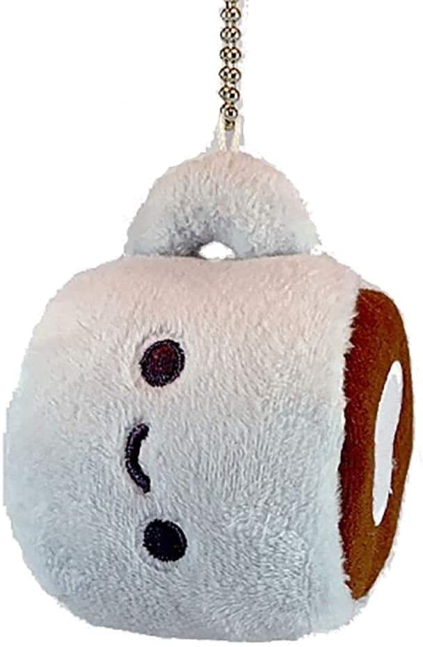 Disburst - Coffee Plush Charm Keychain - White price history on PriceWatchPro
