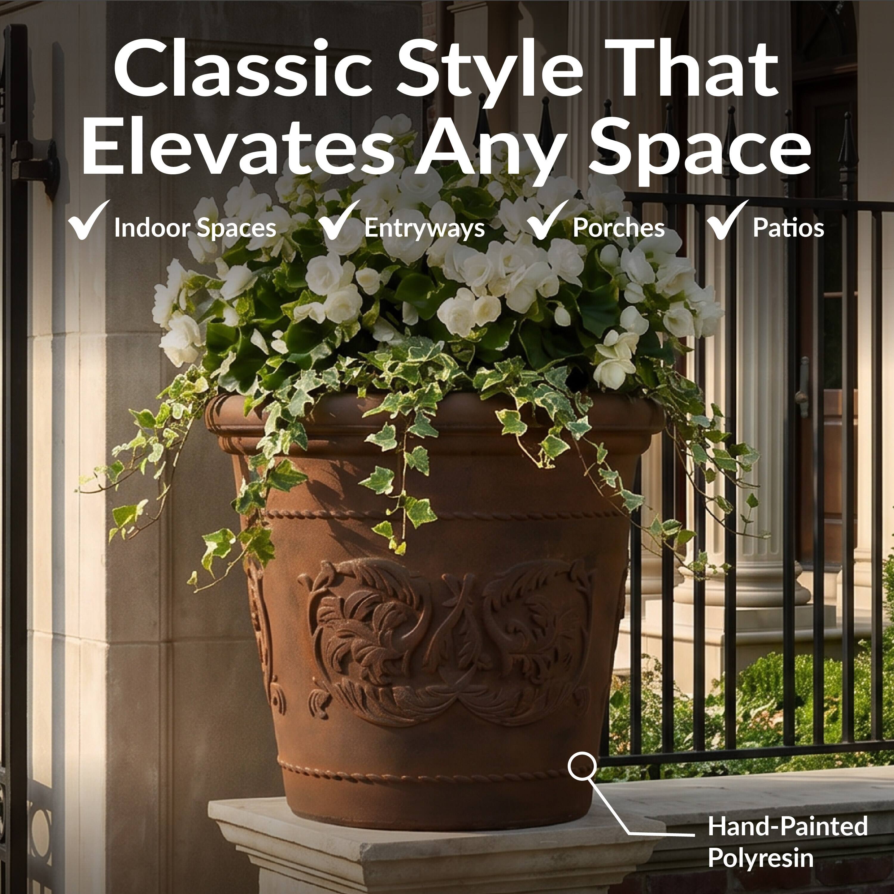 Classic Style That Elevates Any Space

- Indoor Spaces
- Entryways
- Porches
- Patios

Hand-Painted Polycarbonate