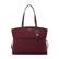 Front. TUMI - Voyageur Cam Large Tote Bag - Wine.