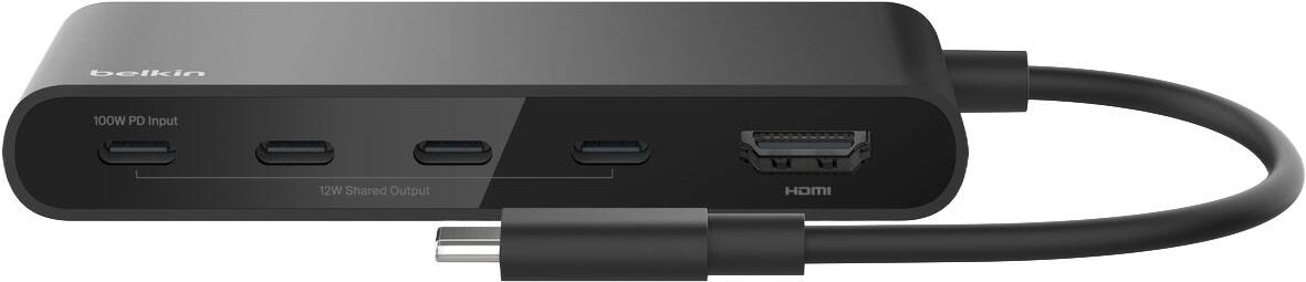 belkin 100W PD Input 12W Shared Output HDMI