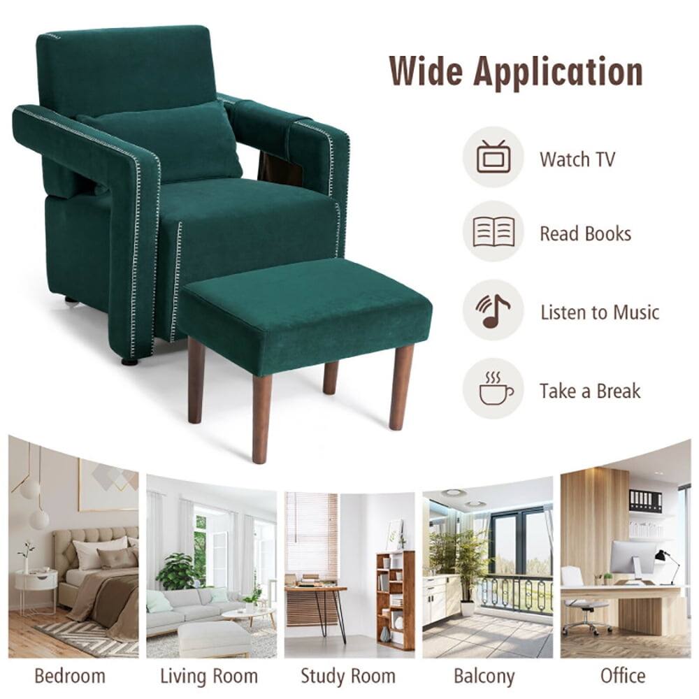 Wide Application  
Watch TV  
Read Books  
Listen to Music  
Take a Break  

Bedroom  
Living Room  
Study Room  
Balcony  
Office