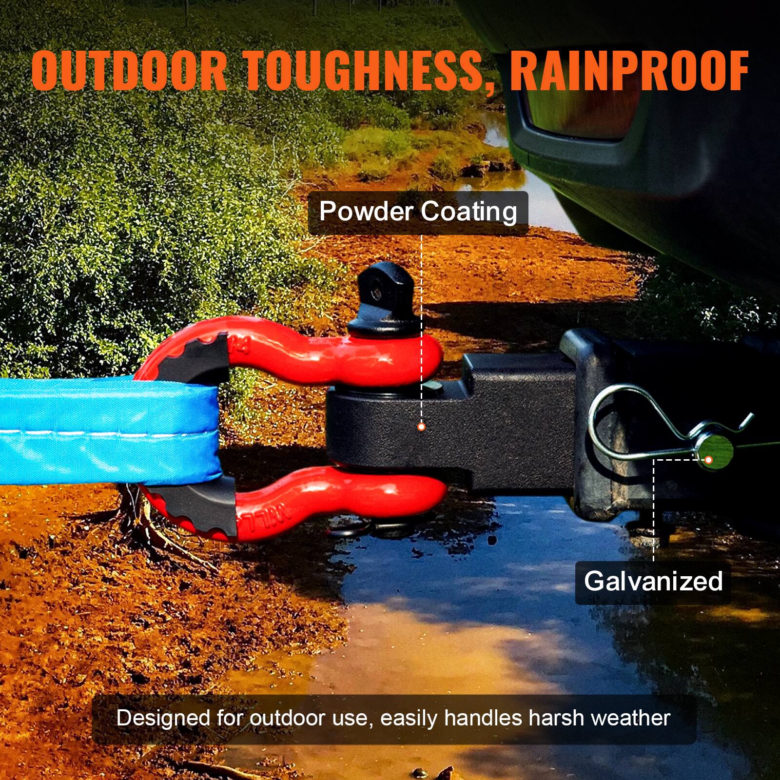 OUTDOOR TOUGHNESS, RAINPROOF

Powder Coating

Galvanized

Designed for outdoor use, easily handles harsh weather