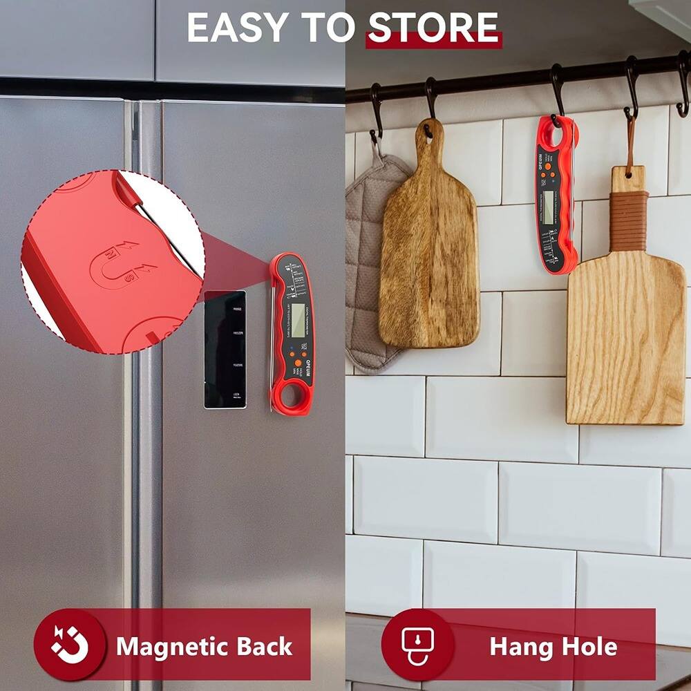EASY TO STORE

Magnetic Back

Hang Hole
