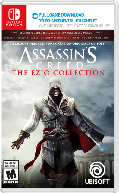 Assassin’s Creed The Ezio Collection (Code in Box) - Nintendo Switch – OLED Model, Nintendo Switch, Nintendo Switch Lite