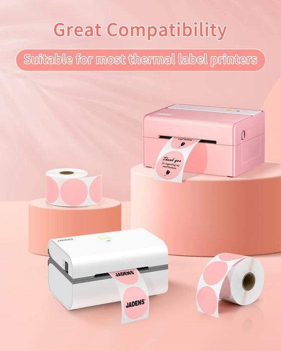 Great Compatibility  
Suitable for most thermal label printers  

Thank you - JADENS JADENS JADENS