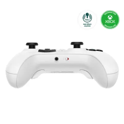 8BitDo - Ultimate Wired Controller with Hall Effect Joysticks for Xbox - White