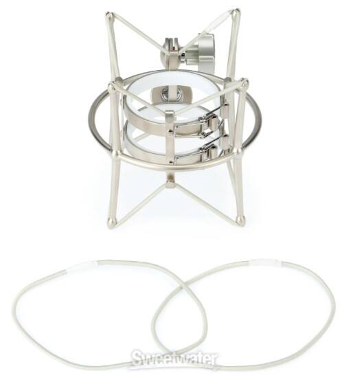 Angle. Warm Audio - Shockmount for Warm Audio WA-47 Condenser Microphone with Hinged Design for Positioning Flexibility.