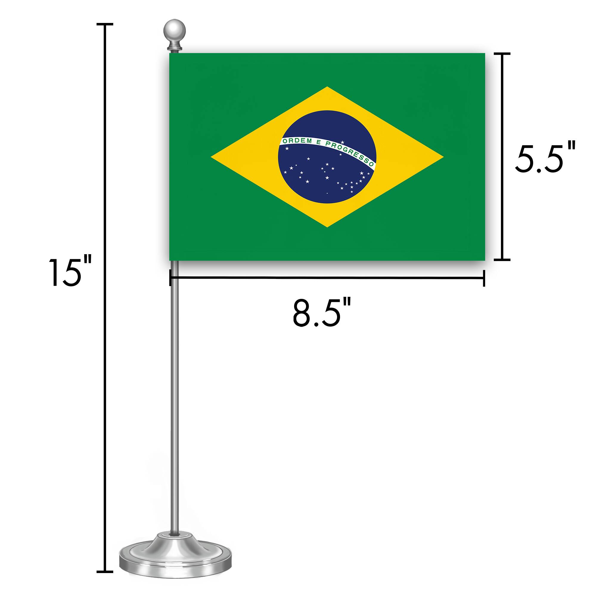 ORDEM E PROGRESSO  
5.5" x 15" x 8.5"