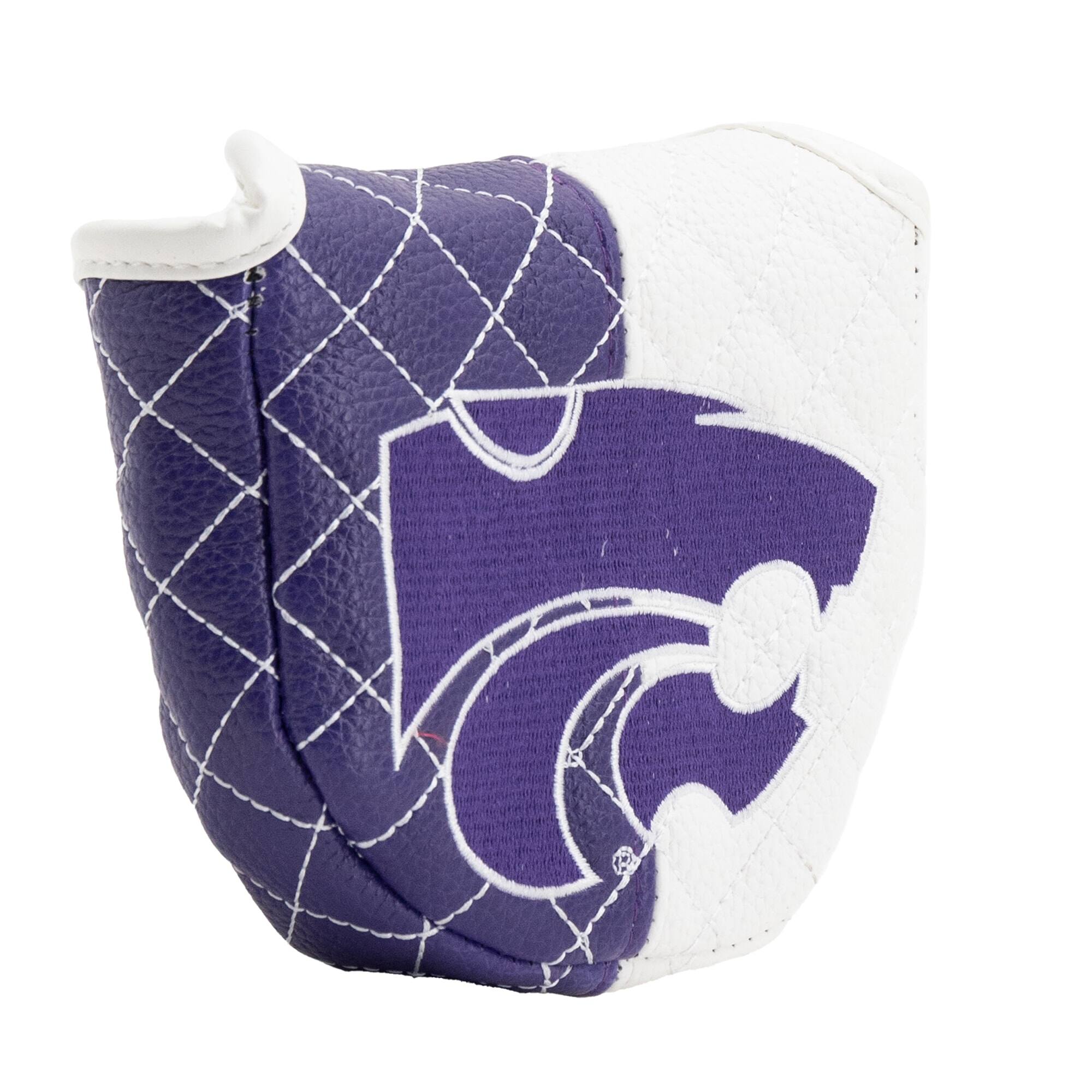Alt View 2. Team Golf - Kansas State Wildcats Quilted Mallet Putter Cover - Multicolor.