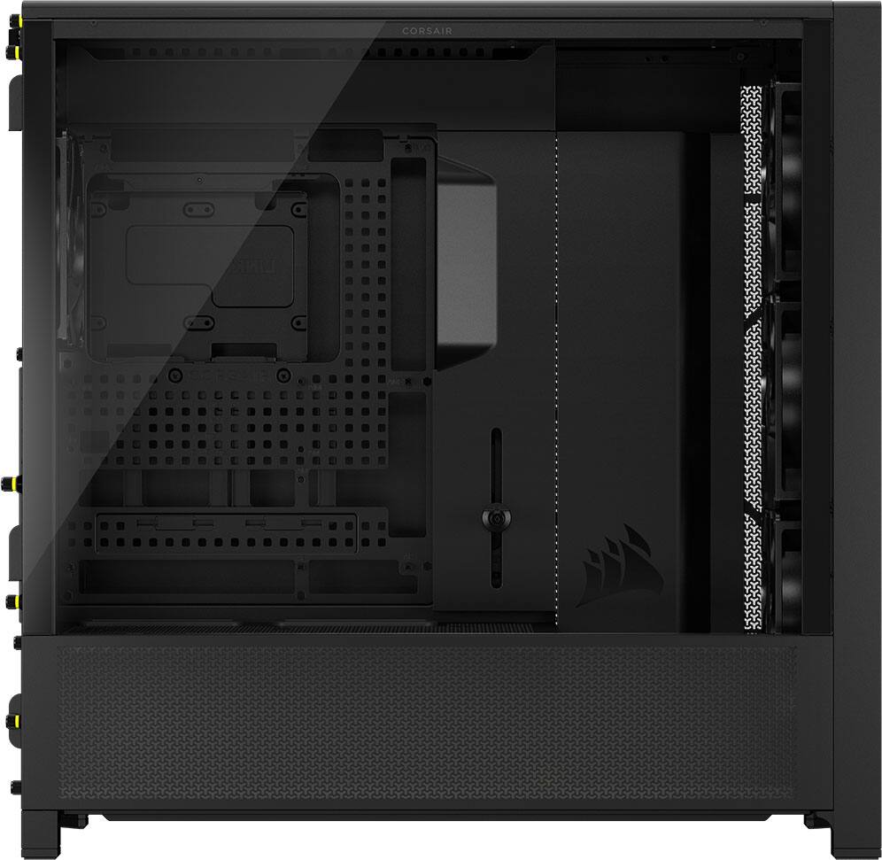 Left. CORSAIR - 5000D RS Mid-Tower Modular PC Case - Black.