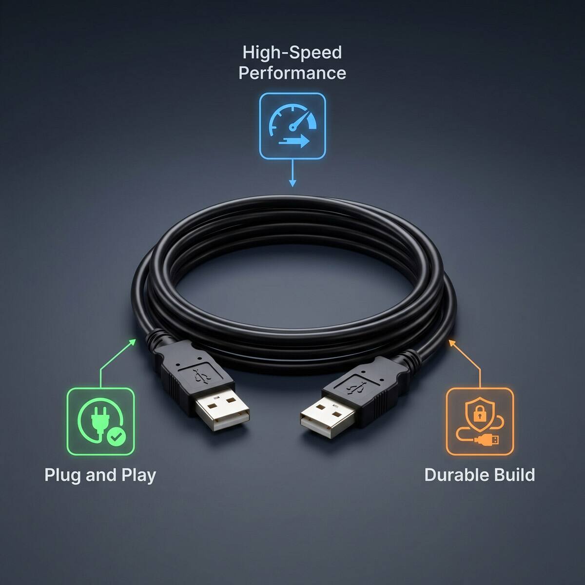 High-Speed Performance  
Plug and Play  
Durable Build