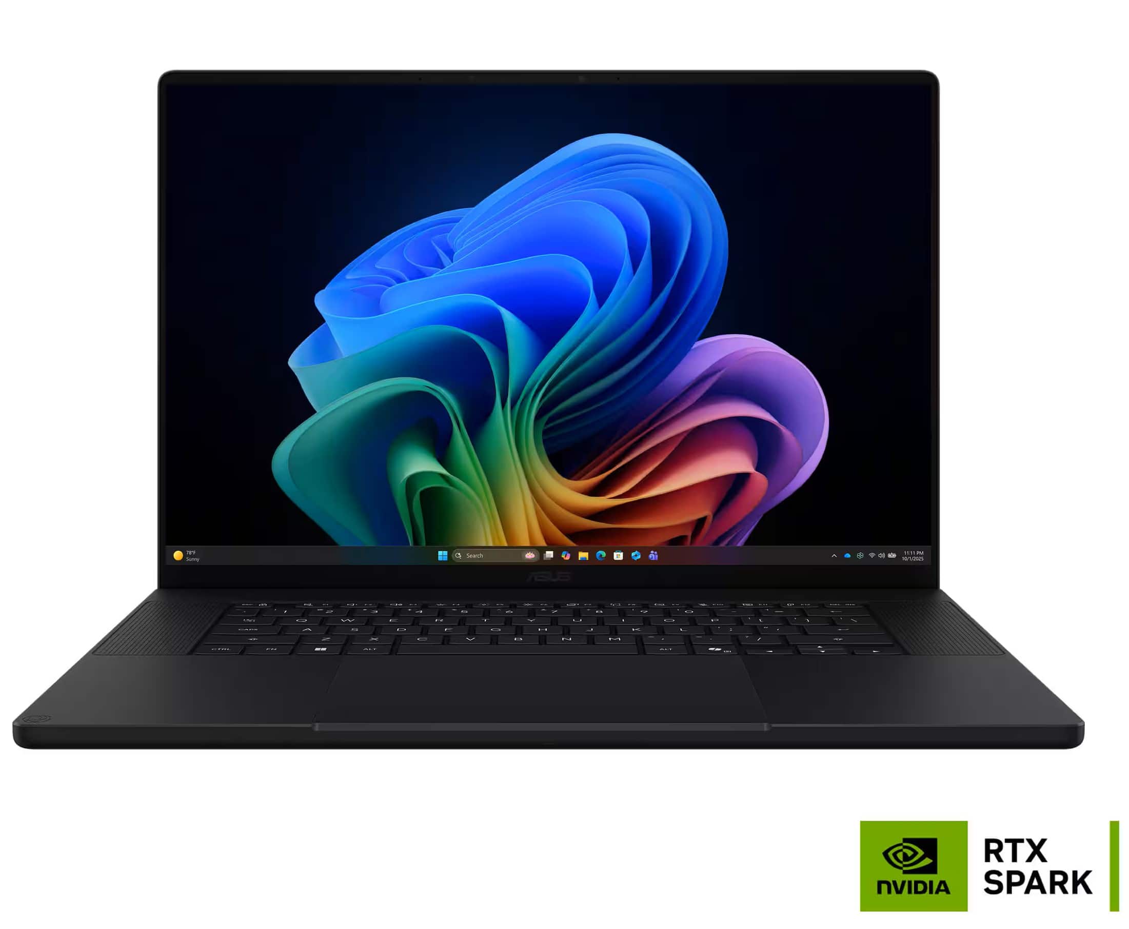 ASUS - ProArt P16 16" 4K OLED Touchscreen Laptop - NVIDIA RTX Spark N1X 20-Core (2026) - 32GB Memory - 1TB Storage - Nano Black