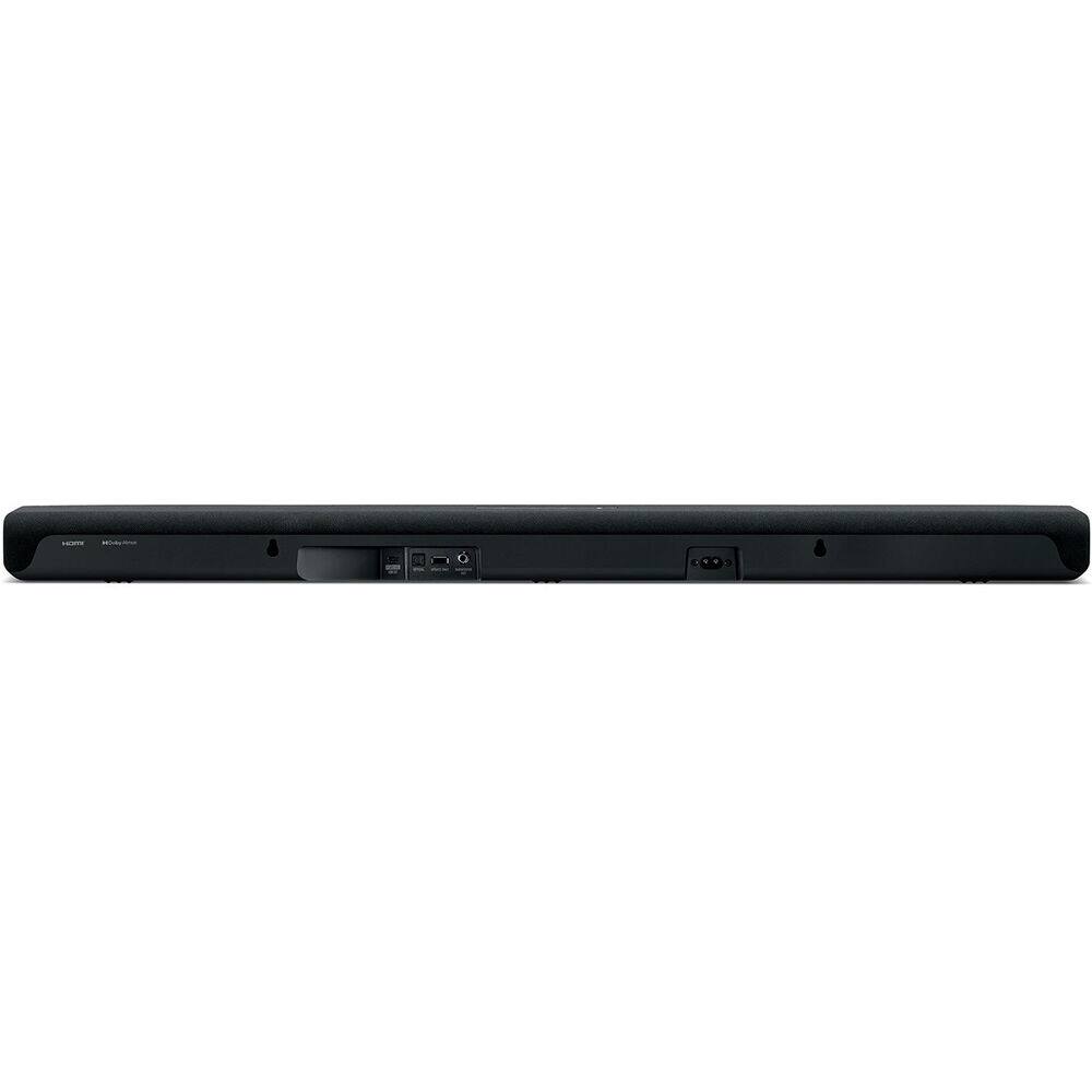 Back. Yamaha - Yamaha SR-B30A 120W 2.1-Channel Sound Bar with Built-In Subwoofers, Cleaning kit, Reusable Fastener Straps, Bundle.